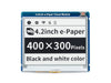 4.2 inch e-Paper electronic ink screen module 400x300 pixel WiFi communication