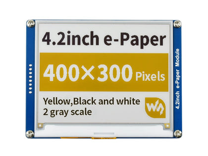 raspberry-pi-4-2-inch-electronic-ink-screen-e-paper-400x300-resolution-yellow-black-and-white-1