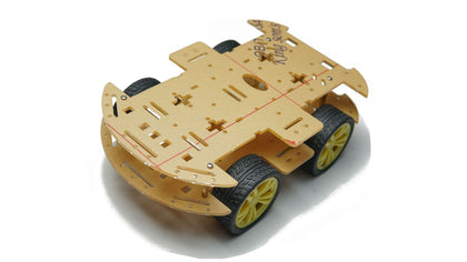 4WD-Smart-Robot-Car-4-Wheel-2-Layer-Chassis-Kit-2
