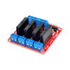 Arduino 4-contact solid-state relay(red)