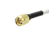 SMA M&F 6GHz Semi-Flexible cable RG402 - 10cm