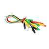 Used for Micro bit crocodile clip IO extension test link £¬which length is 50CM £¬a bundle of 10PCS 5 colors