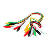 Used for Micro bit crocodile clip IO extension test link £¬which length is 50CM £¬a bundle of 10PCS 5 colors