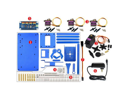 Waveshare-4-DOF-Metal-Robot-Arm-Kit-for-Raspberry-Pi-Bluetooth-WiFi-version-2
