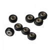 10pcs x Rubberized bearing pulley