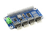 Raspberry Pi steering gear drive board 16-way 12-bit resolution curved pin version