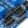 16 Way Relay (blue) / Relay Control Board / with Optocoupler Protection and a LM2576 Power Supply