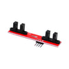 2WD speed measurement module/ intelligent tracing car/ counter/counting module/2 road motor speed measurement(red)