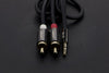 3.5mm Stereo Male to Two RCA Stereo Male Y-Cable