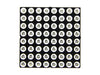 38mm 8x8 square matrix LED - Green Common Anode