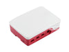 Raspberry Pi 4 generation official original shell red and white shell ABS material