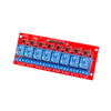 8 Channel 5V Relay Module with Optocoupler For Ard uino PIC ARM AVR DSP Free Shipping