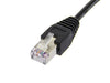 Black Ethernet Cable - 1 Meter