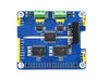 Raspberry Pi dual-channel isolated CAN bus expansion board MCP2515 and SN65HVD230 dual-chip combination scheme built-in multiple protection circuits