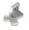 Heat Sink Kit for Raspberry Pi 4B - Silver Aluminum