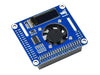 Raspberry Pi fan expansion board I2C control speed PCA9685 controller real-time display temperature drive capacity, specially designed for Raspberry Pi