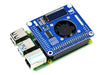 Raspberry Pi fan expansion board I2C control speed PCA9685 controller real-time display temperature drive capacity, specially designed for Raspberry Pi