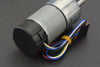 Metal DC Geared Motor w/Encoder - 12V 122RPM 38Kg.cm