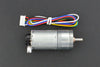 Metal DC Geared Motor w/Encoder - 6V 300RPM 3.6Kg.cm