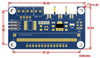 Micro:bit motor drive board can drive two DC motors and three steering gears