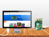 Raspberry Pi official original Micro HDMI to HDMI HD video line 1 m white raspberry pie 4 generation applicable