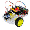 New product! Ultrasonic ranging car smart car kit based on Arduino ultrasonic 3 generation smart car