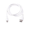 Raspberry Pi 4 Official micro HDMI to Standard HDMI Male Cable - 1m White