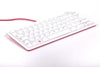 Raspberry Pi Official Keyboard UK Red/White