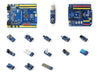 STM32F103RBT6 MBED development board contains 13 sensor modules