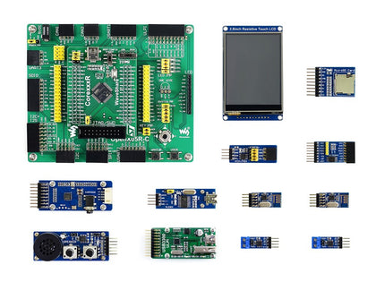 stm32f205rbt6-development-board-learning-board-package-b-contains-9-modules-1