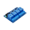 With optocoupler 4 channel 4-channel relay modules relay control panel PLC relay 5V four way module