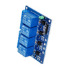 With optocoupler 4 channel 4-channel relay modules relay control panel PLC relay 5V four way module